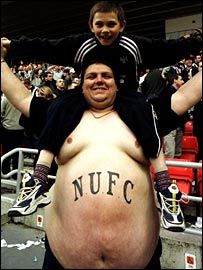 Newcastle fans