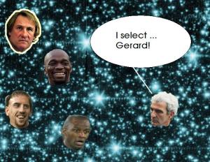 Raymond Domenech selects his French side