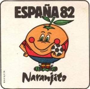 Naranjito, the mascot. I guess Pique was the next one. 
