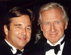 Ray Houghton and Giovanni Trapattoni